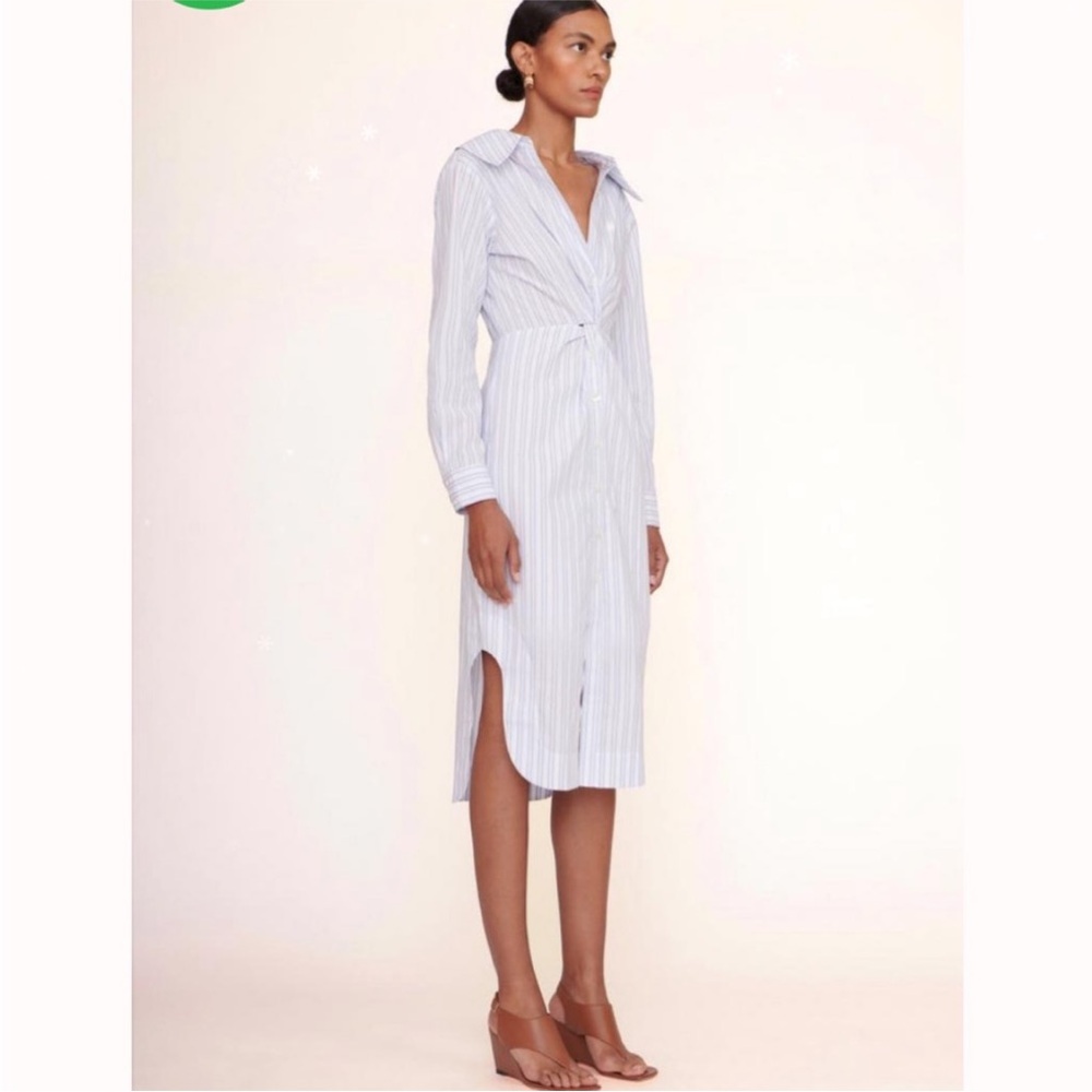 NWT Staud Clea Midi Dress - Picture 4 of 6